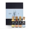 'Anchor  Traveller Gift Set Box with 4 Glass Bottle with Cork Lid/ view 1