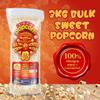 MacCorns - Traditional Sweet Popcorn - 3kg Bulk Pack - Freshly Popped, Packed & Shipped Directly by MacCorns - Serves up to 60 Guests - Ideal For Parties, Events & Large Gatherings - Allergen FREE ! view 2