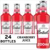 Britvic Cranberry Juice - Expertly Blended Drink - Pack of 24 x 200ml view 1