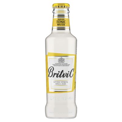 Britvic Indian Tonic Water - Carbonated Drink - Pack of 24 x 200ml