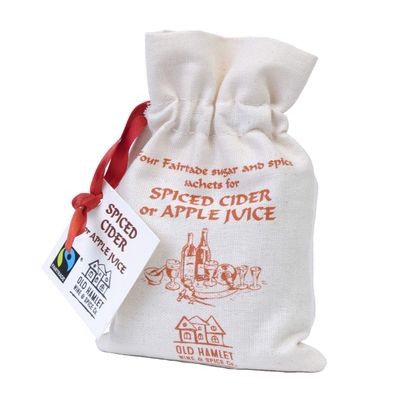 Fairtrade Spices For Spiced Mulled Cider In Calico Bag (4 Sachets)