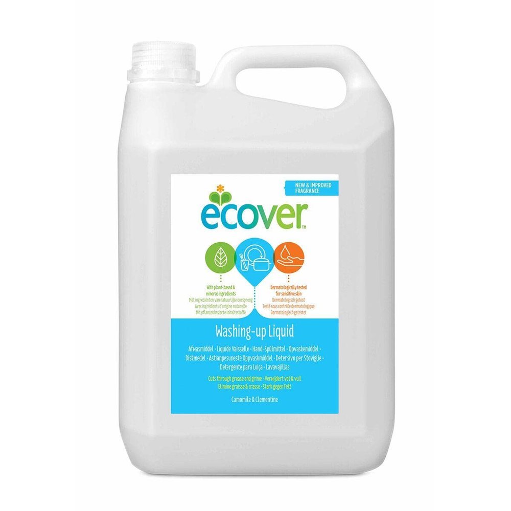 Ecover Washing Up Liquid Camomile/Mar 5000 ML x 2 (Pack of 2)