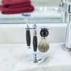 3 Piece Shaving Set for Men 3 Edge Safety Razor, Shaving Brush & Stand Classic Wet Shaving Kit Beard Grooming Set for Men Ideal Gift for Him view 2