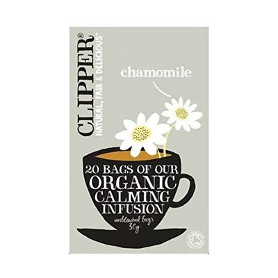 Clipper Organic Chamomile 20bag x 2 (Pack of 2)