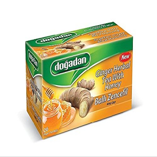 Dogadan Ginger with Honey Premium Herbal Tea Bags (1 Box / 20 teabags)