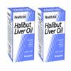 HealthAid Halibut Liver Oil Pack of 2 x 90 Capsules (180 Capsules) view 1