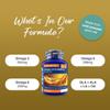 Omega 3 6 & 9 Oil 2000mg, 120 Softgels. Source of Alpha-Linolenic Acid. Supports Maintenance of Normal Blood Cholesterol view 2