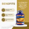 Omega 3 6 & 9 Oil 2000mg, 120 Softgels. Source of Alpha-Linolenic Acid. Supports Maintenance of Normal Blood Cholesterol view 3