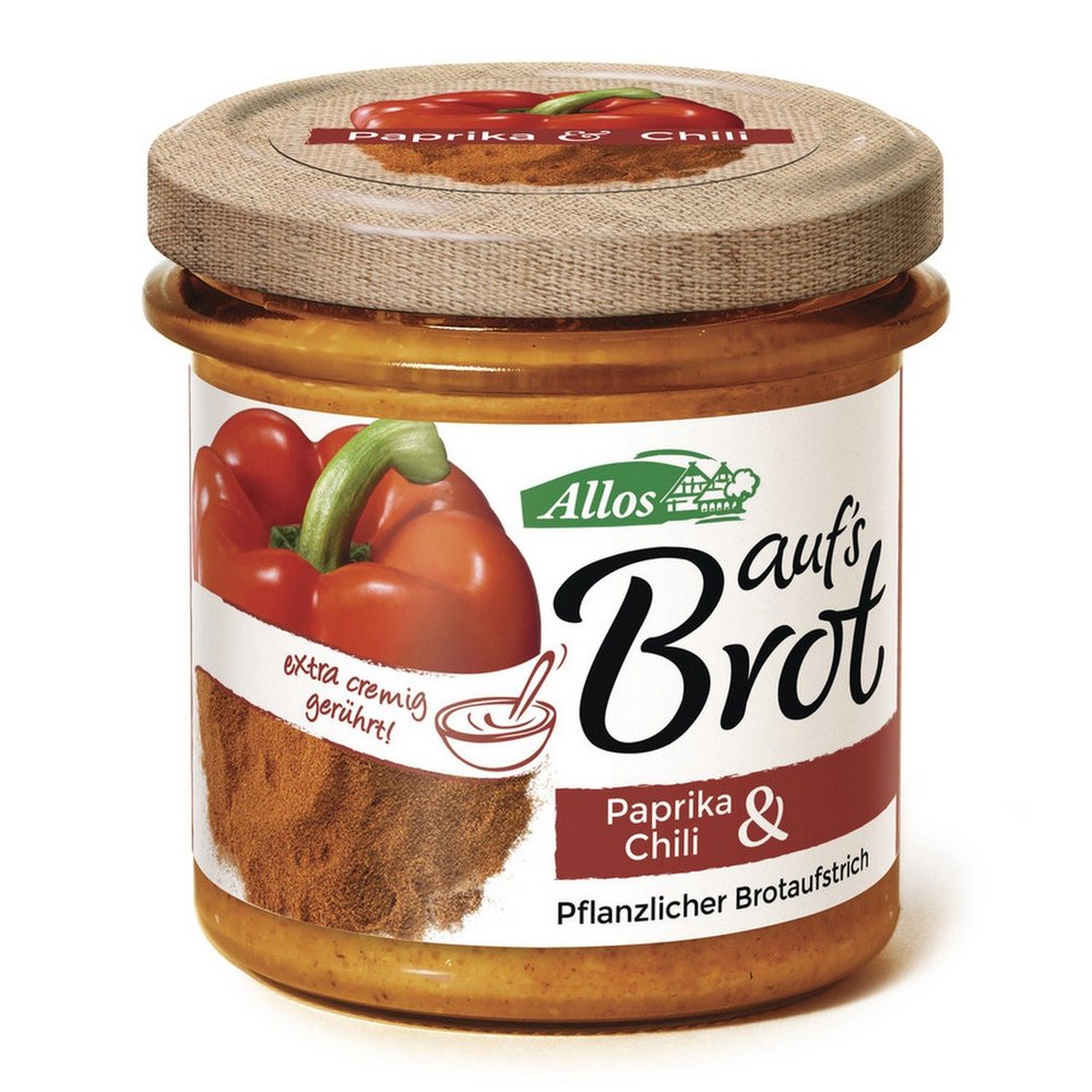 Creamy Paste with Peppers and Chili BIO 140 g - ALLOS