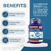 Zipvit Calcium 400mg and Magnesium 200mg, Supports Muscle & Bone Health, 120 Vegan Tablets, 4 Months Supply view 2