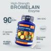 Zipvit Bromelain 800mg, 960 GDU Enzyme Activity, 90 Vegan Capsules, Natural Pineapple Digestive Enzyme, 2 a Day view 4