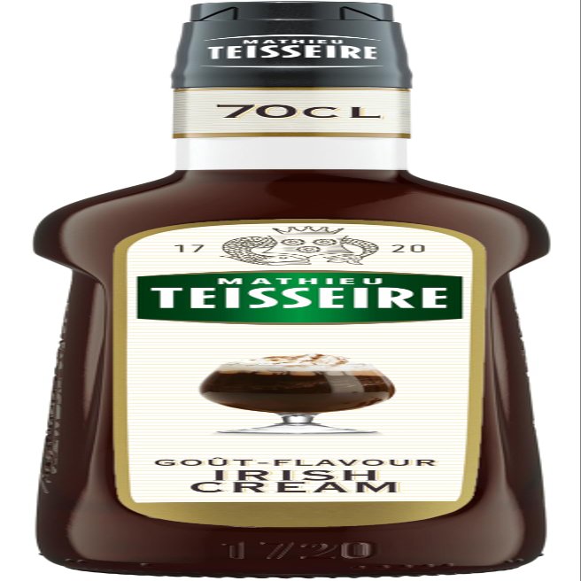 Teisseire Irish Cream Syrup Special Barman - 70cl