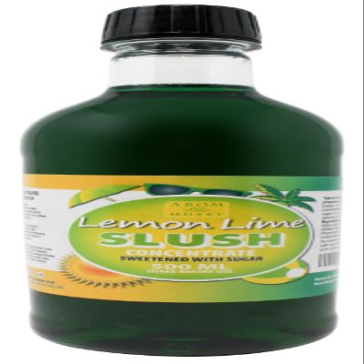 Aromhuset Lemon Lime Slush Concentrate 500 ml - Mixing Ration 1:5 - Flavoured Slushie Syrups Mix for Ice Drinks Machines, Blender Mix, Bars, Restaurants, Home, DIY Cocktails