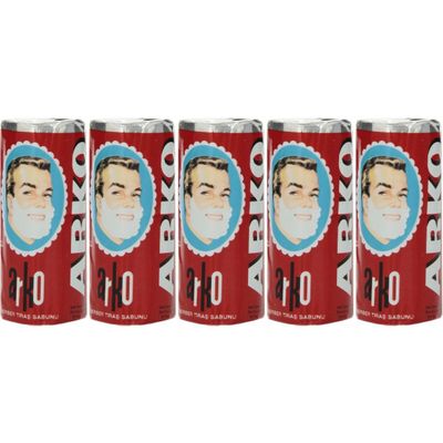 5 x Arko Shaving Soap