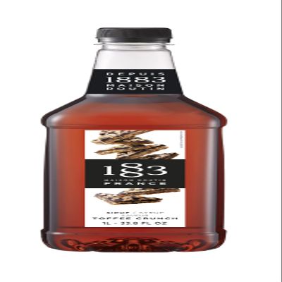 1883 Maison Routin Toffee Crunch Syrup 1 Litre