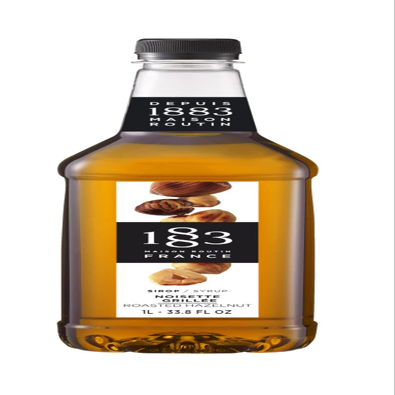 1883 Maison Routin Roasted Hazelnut Syrup 1 Litre