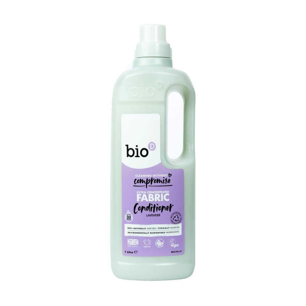 Bio-D Fabric Conditioner Lavender 1000ml x 2 (Pack of 2)