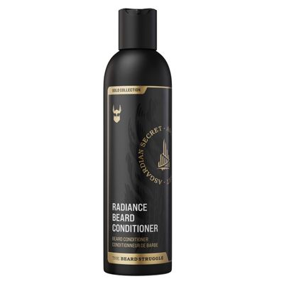 The Beard Struggle - Marksman's Beard Conditioner - Gold Collection, Asgardian Secret - Nourish, Softens, & Strengthens Beard - Radiance Beard Conditioner for Men (240 ml)