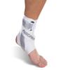 AIRCAST A60 Ankle Support Brace -Ankle Sprain, Chronic Instability, Stabilising Sports Support for Protection and Prevention. Size Large, Right, White view 1