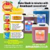 Aromhuset Pineapple Slush Syrup 5 Litres  Flavoured Frozen Slushie Syrups Mix for Ice Drinks Machines, Blender Mix, Home, DIY Cocktails & More view 2