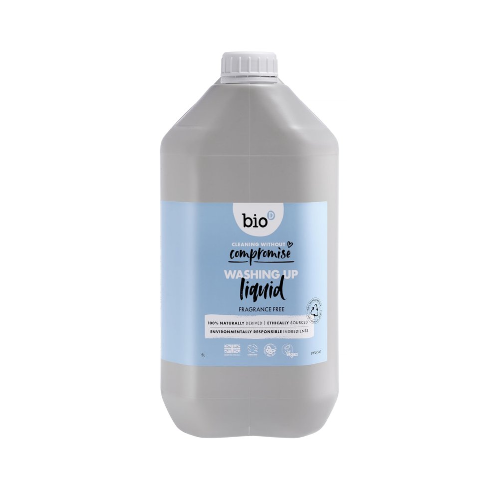 Bio-D Washing Up Liquid 5000ml x 4 (Pack of 4)