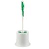 Libman Commercial 34 Round Bowl Brush and Open Caddy, Polypropylene, 15" Standing Height, Green and White (Pack of 4) view 1