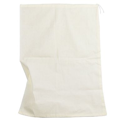 Pinfox Resuable Muslin Cotton Filter Bag, Food Strainer with Draw String (15.75" x 11.81")