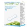 16 Masmi Anatomical Sanitary Pads for All discharges Strong menstruations Light Incontinence Surgery or After Giving Birth Certified Organic Cotton Core Biodegradable Perfume Chlorine Dioxin Free (1) view 1