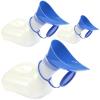 1000ml Mens/Womens Male Female Universal Outdoor Camping Travel Toilet Container Urine Bottle x 3 Urinals view 1