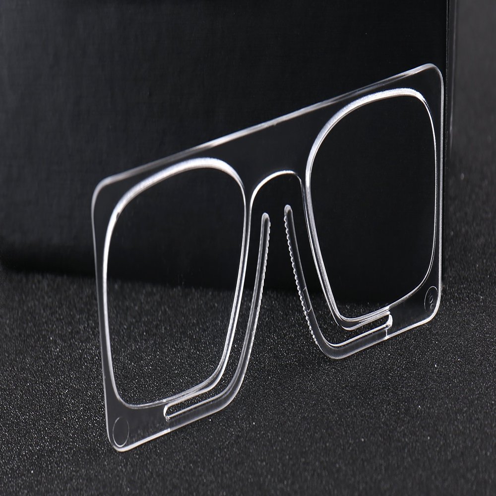 +1.50 Card wallet / pocket Reading Glasses for any emergency pince nez style +1.50.