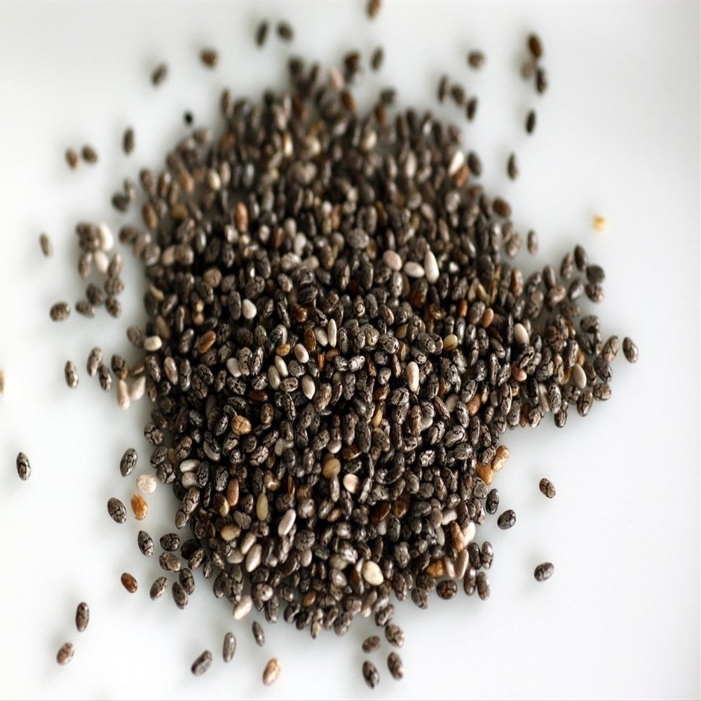 Chia Seeds Whole Natural Dark (High in Iron & Calcium) Free UK P&P (50g)