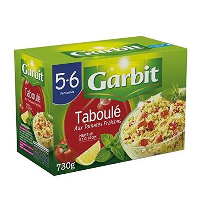 Garbit tabbouleh with fresh diced tomatoes lemon and olive oil 4/5 person - ( Unit Price ) - Garbit taboul aux ds de tomates fraiches citron et huile d'olive 4/5 person