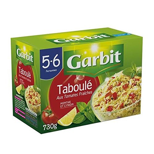 Garbit tabbouleh with fresh diced tomatoes lemon and olive oil 4/5 person - ( Unit Price ) - Garbit taboul aux ds de tomates fraiches citron et huile d'olive 4/5 person