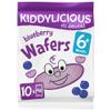 Kiddylicious Blueberry Wafers - Gluten and Dairy Free Kids Snack - Suitable for 6+ Months - 4 x 10 Twin Packs view 4