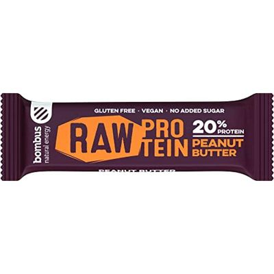 Bombus Natural Energy Raw Protein Peanut Butter Protein Bar 50g