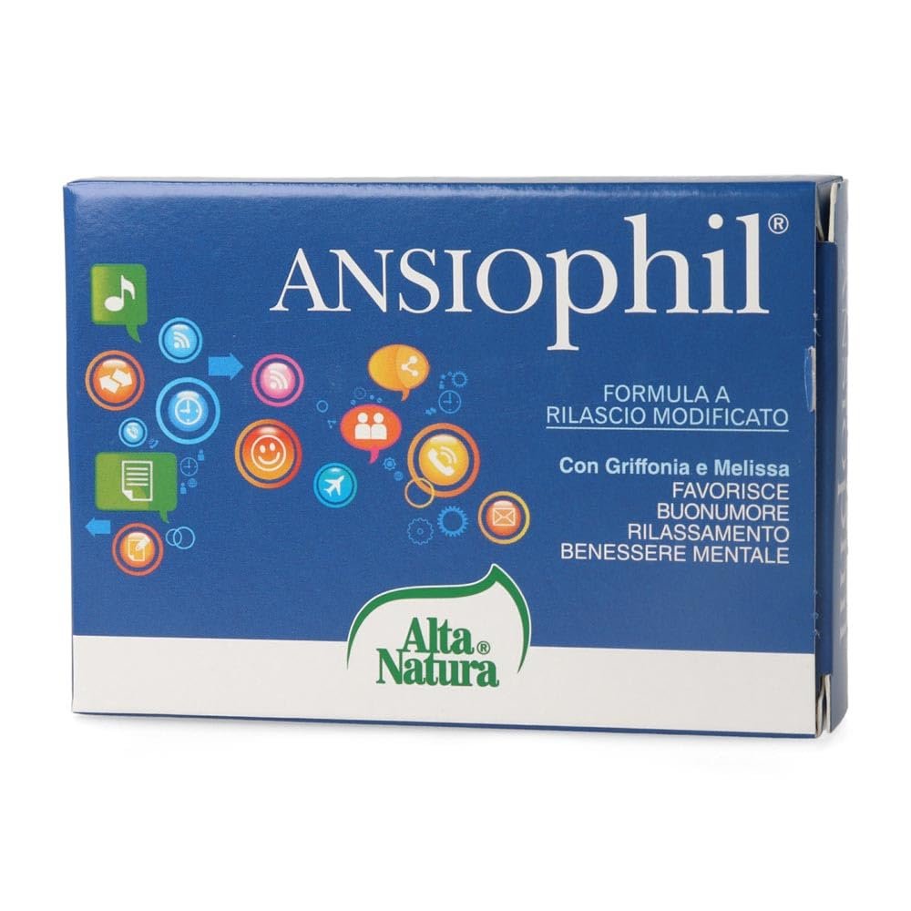 ANSIOPHIL 15CPR 850MG