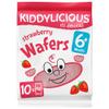 Kiddylicious Strawberry Wafers - Gluten and Dairy Free Kids Snack - Suitable for 6+ Months - 4 x 10 Twin Packs view 3