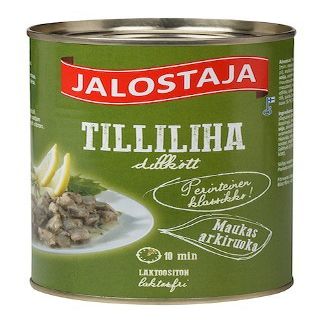 JALOSTAJA Canned Dill Meat Tilliliha 400g Finland (Set of Three)