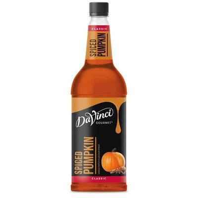 Da Vinci Gourmet Classic Spiced Pumpkin Syrup Pack of 1 x 1 L