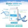 Biotin 10,000 mcg 120 Tablets Exclusively Maximum Strength D-Biotin, The only Natural Form with Full Vitamin B7 Activity - Support for Healthy Hair Growth, Skin and Nails - UK Made to cGMP Code view 3