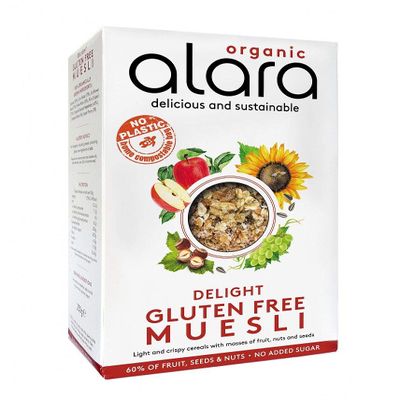 Alara Delight Org GF Muesli 250g-4 Pack