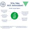 PATRICK HOLFORD Age Antioxidant/Antioxidant Supplement/for Anti-Ageing Support / 7 Nutrients/Vitamin E, Selenium, COQ10 + / Naturally Sourced / 60 Capsules/Vegan/for Women & Men view 2