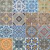 20 napkin tiles - mandala square, pattern, 33 x 33 cm view 1