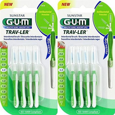 Gum Trav-Ler 1.1 1414  Set of 2