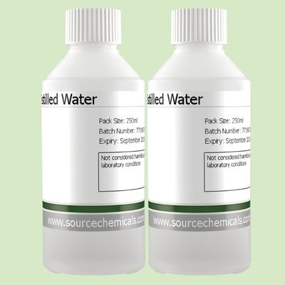 Distilled Water (Food Grade) 2 x 250ml (500ml) Inc Delivery