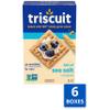 Triscuit Hint Of Sea Salt Whole Grain wheat Crackers 240g (Pack of 2) view 2