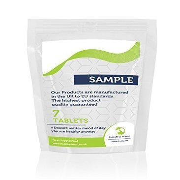 L-Glutamine 1000mg Essential Amino Acid 7 Vegetarian Tablets Pills (Sample Pack) Health Food Supplements Nutrition Britain Quality in Bottlles HEALTHY MOOD UK