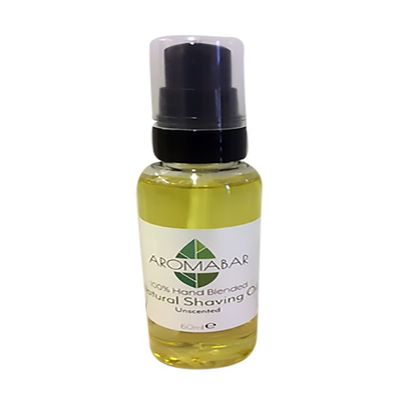Natural Shaving Oil 60ml Unscented Travel For Men or Women