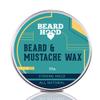 BEARDHOOD 100% Natural Mustache And Beard Wax For Strong Hold | Natural Musky Scent view 1