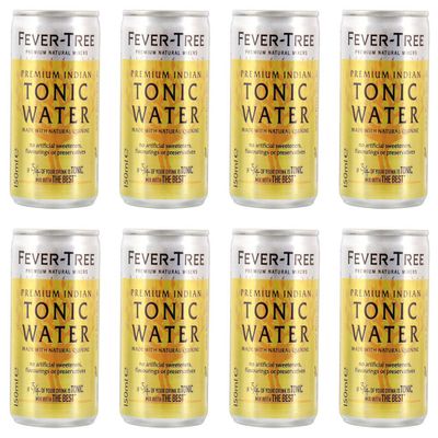 Fever-Tree Indian Tonic Water 8 x 150 ml